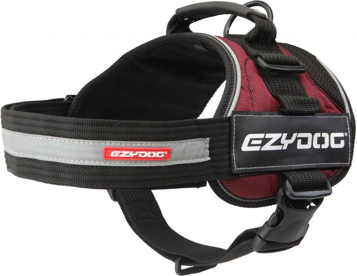 EzyDog Convert - Hondenharnas (70-90cm) - Rood - L