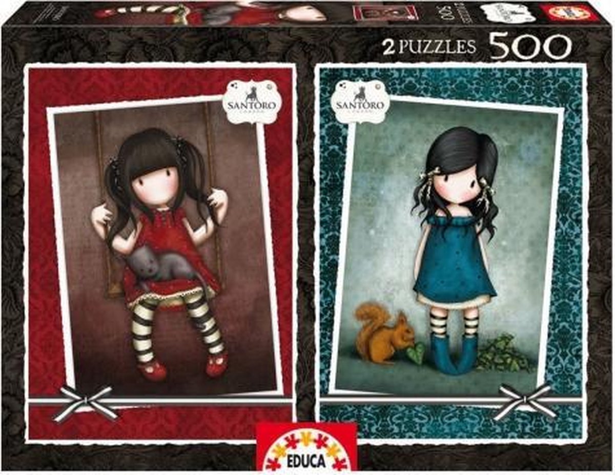Educa legpuzzel 2x 500 stukjes Ruby
