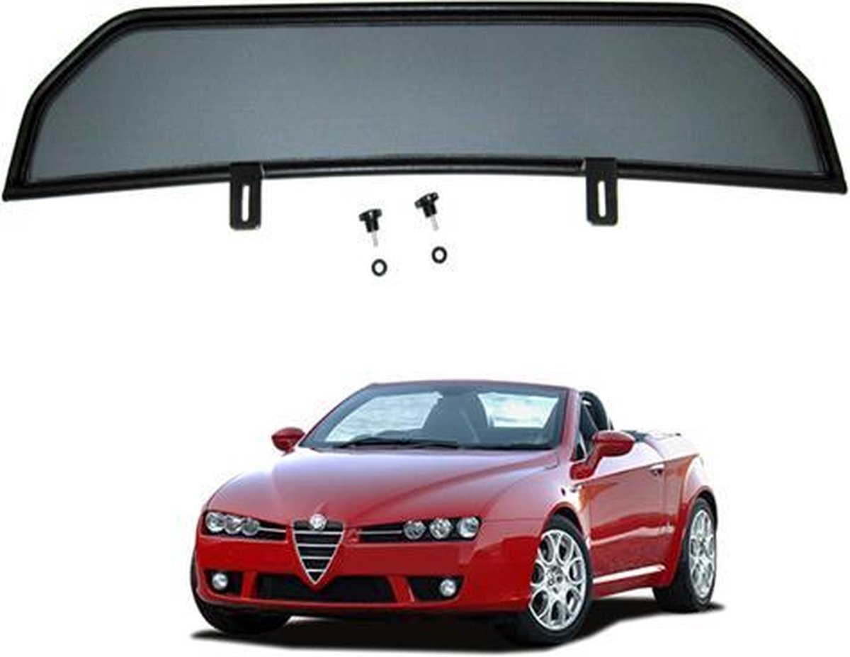 Cabrio windscherm Alfa Romeo Brera Spider 939 | 2006-2012 | Zwart