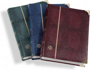Leuchtturm Postzegelinsteekalbum Comfort Deluxe groen - 64 zwarte bladzijden