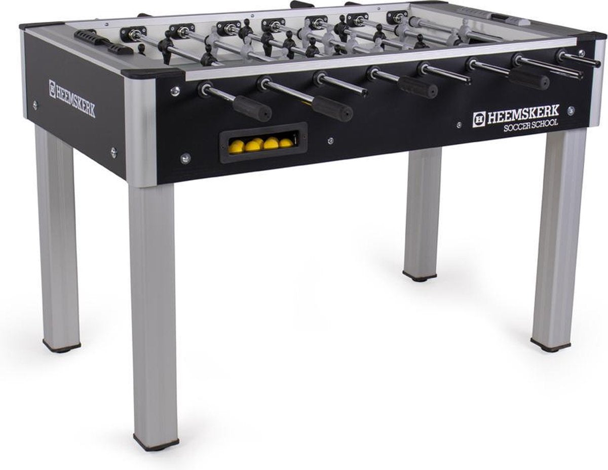 Heemskerk Soccer School Voetbaltafel van professionele kwaliteit - Incl. 10 balletjes