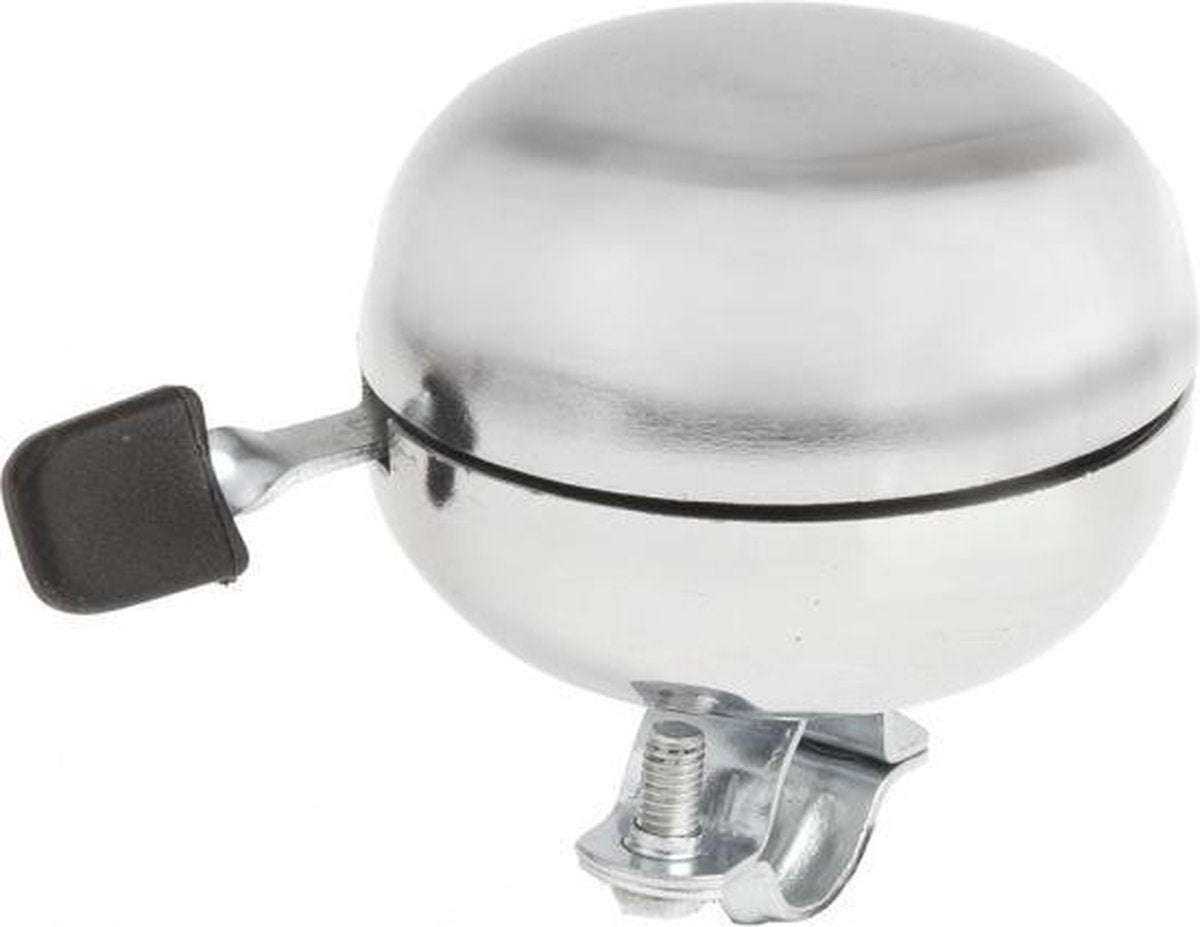 M-Wave Ding-Dong Fietsbel - Staal - 65 mm - Chrome