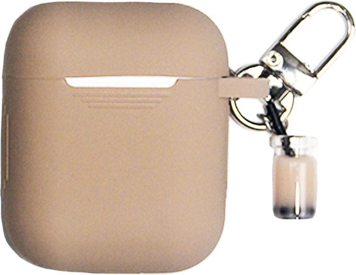 Latté - AirPods Case - Beige - AirPods 1 en 2