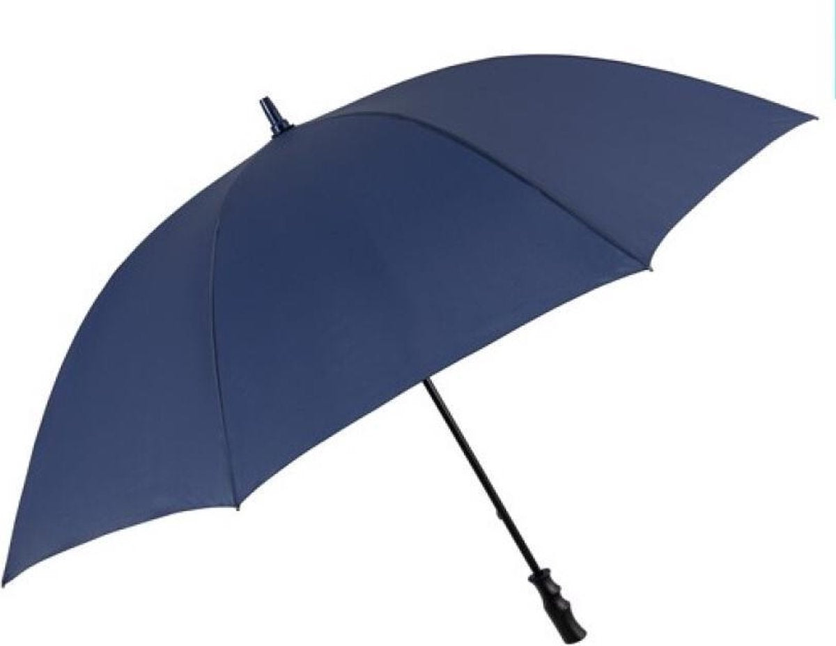 Perletti Golfparaplu Windproef 132 Cm Microvezel Marineblauw