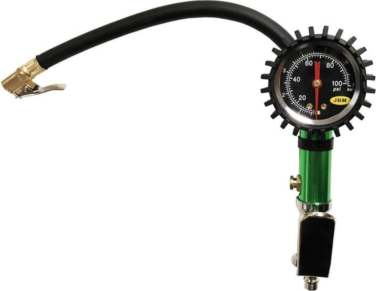 JBM | PNEUMATISCHE POMP MET ANALOOGMANOMETER