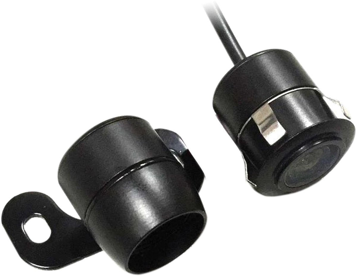 Achteruitrij Camera mini zwart NTSC met beeldlijnen en spiegelfunctie