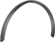 Achterspatbord 28 inch tour mat zwart - ZWART