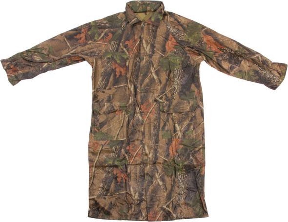 Ultimate camo rain coat long size M | Vis jas