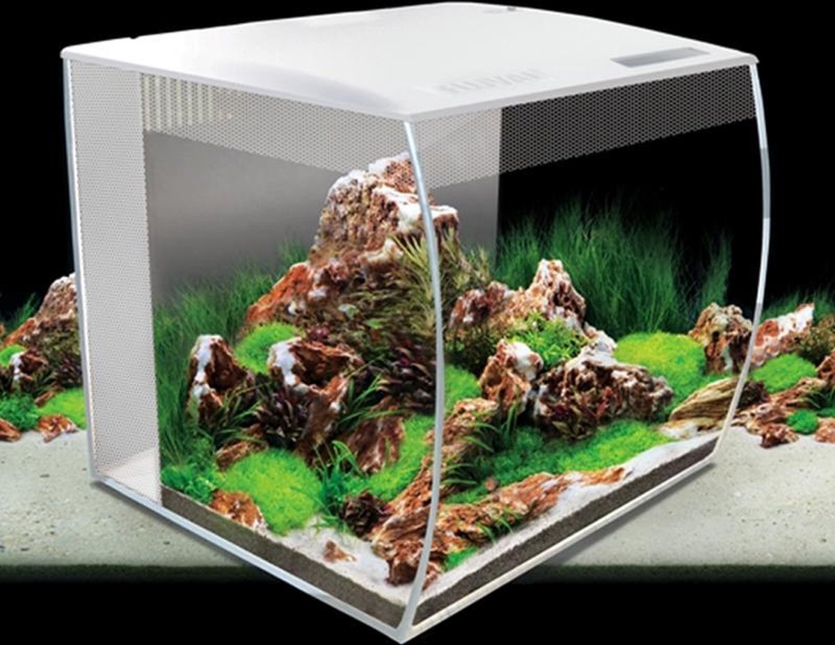 Fluval flex aquarium zoetwaterkit Wit 57L