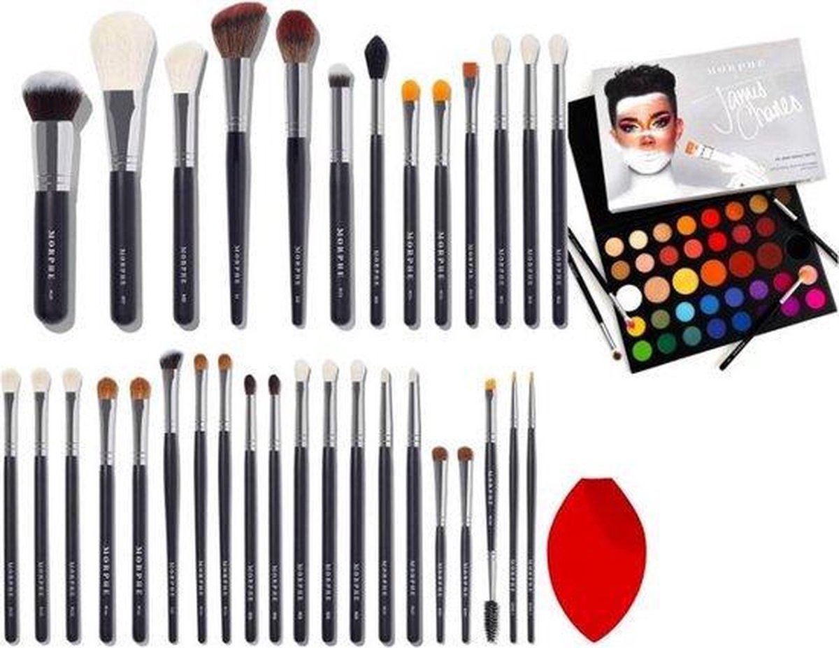 Morphe X James Charles Complete set - Make-up kwasten - Morphe Morphe X James Charles The Mini Palette - Oogschaduw - MUA