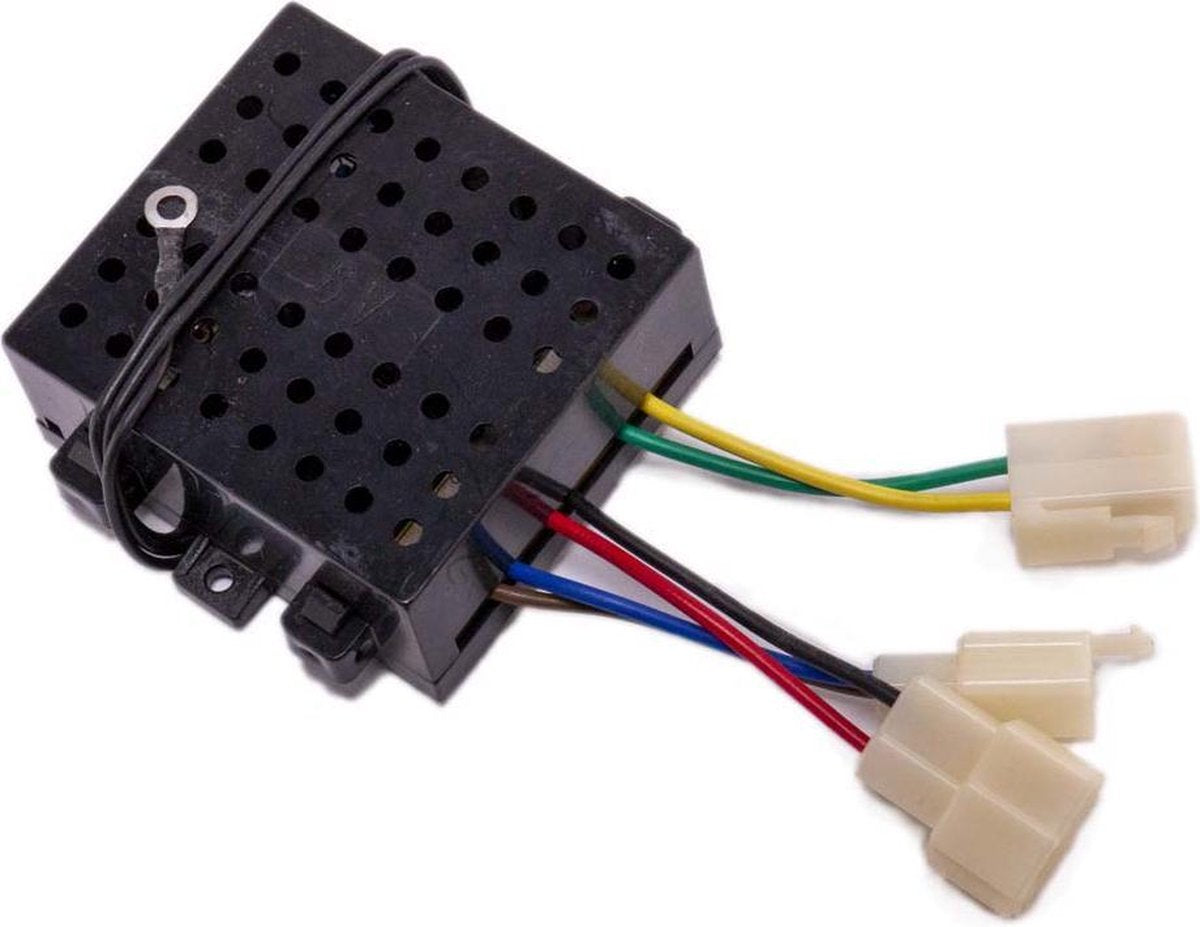 27mhz ontvanger unit voor afstandsbediening 6v  voor elektrische kinderauto - kindermotor - kinderquad - kindertractor - accuvoertuig