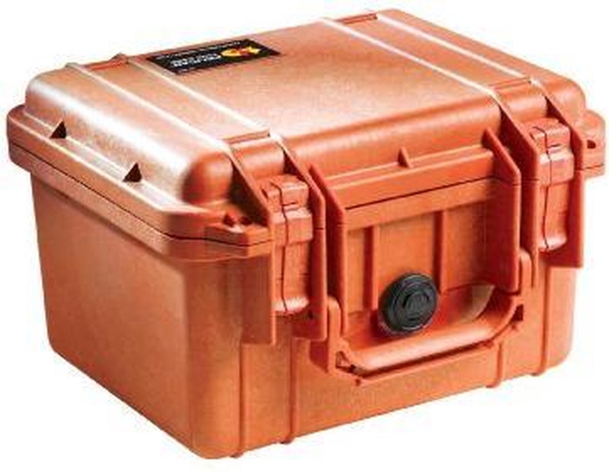 Peli Case   -   Camerakoffer   -   1300    -  Oranje   incl. plukschuim  25