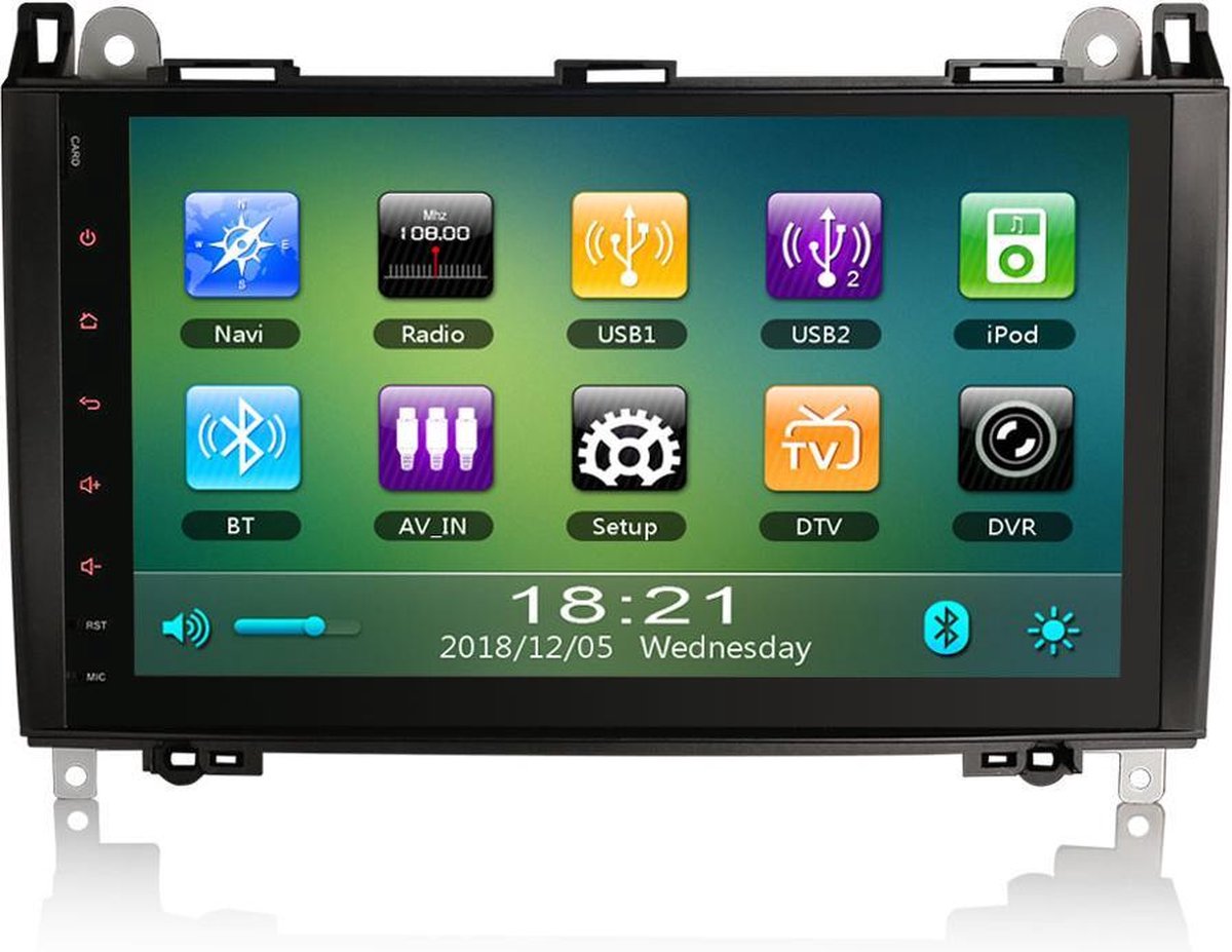 Mercedes Autoradio Navigatie | VW Crafter | A B Klasse Sprinter Vito Viano | W245 | W169 | W639