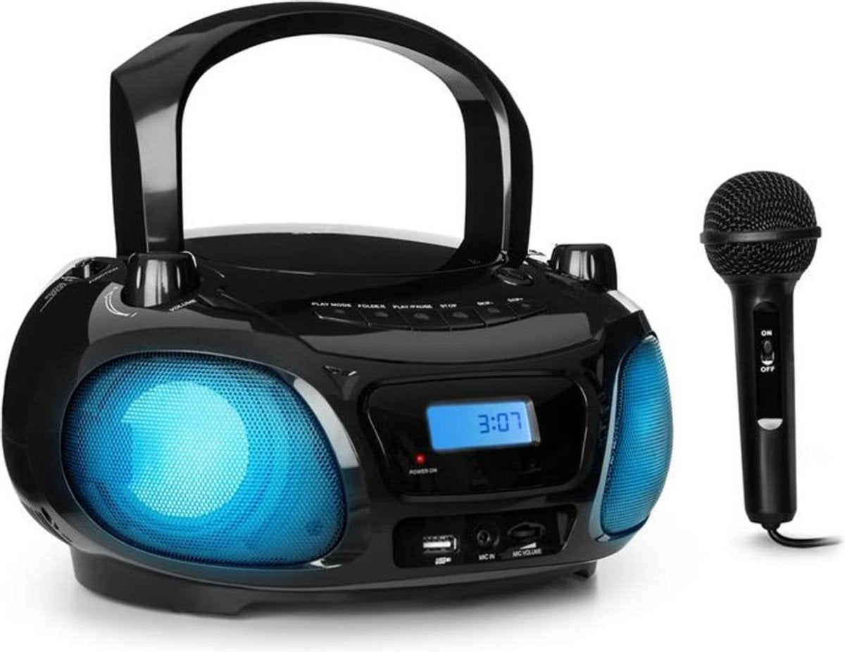 auna Roadie Sing CD speler boombox 
