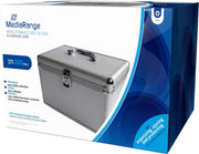 MediaRange BOX75 CD-doosje Opbergdoos 200 schijven Zilver