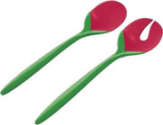 Zak!Designs Kitchen & Garden Saladebestek - Tulip - 28 cm - Watermelon Green/ grapefruit