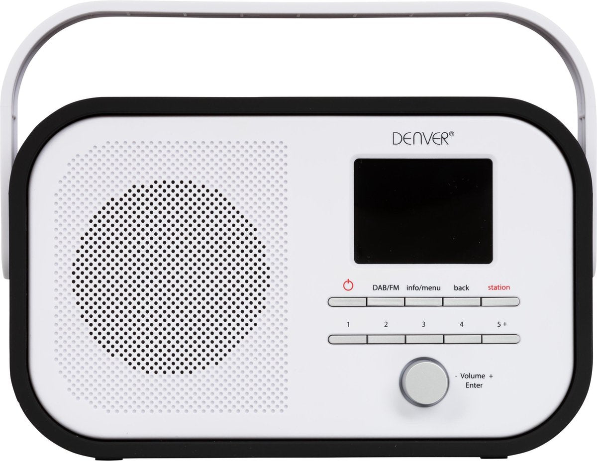 Denver DAB-40 - DAB+ digital radio - Zwart