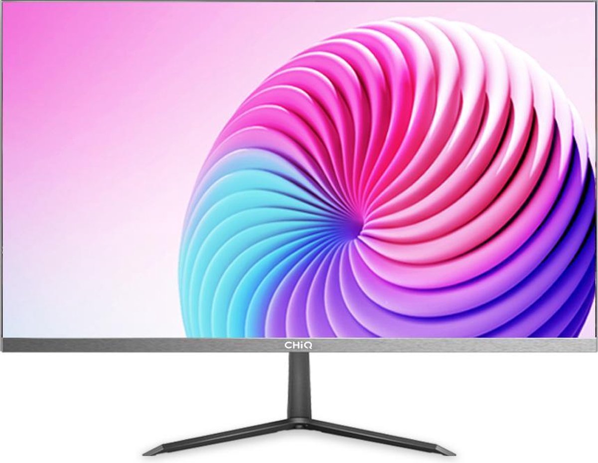 CHiQ 24P625F - 24 inch FULL HD LED IPS-monitor - 5 ms - Randloos aan drie zijden en ultra-slank - Minder blauw licht - Geen flikkeringen