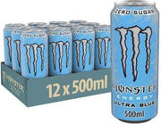 Monster Energy Ultra 12x 500ml Blue