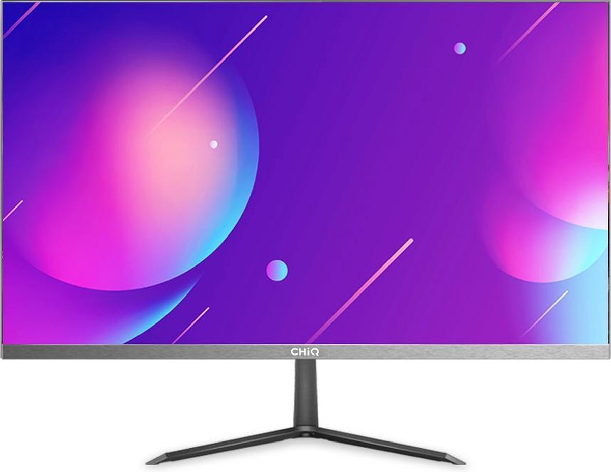 CHiQ 27P625F - 27 inch FULL HD (1920x1080) LED IPS-monitor - 5 ms - Randloos aan drie zijden en ultra-slank - Minder blauw licht - Geen flikkeringen