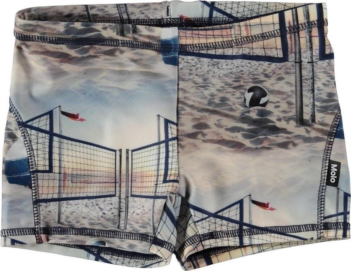 Molo - UV-zwemshorts voor kinderen - Norton - Volleyball Sunset - 86-92cm