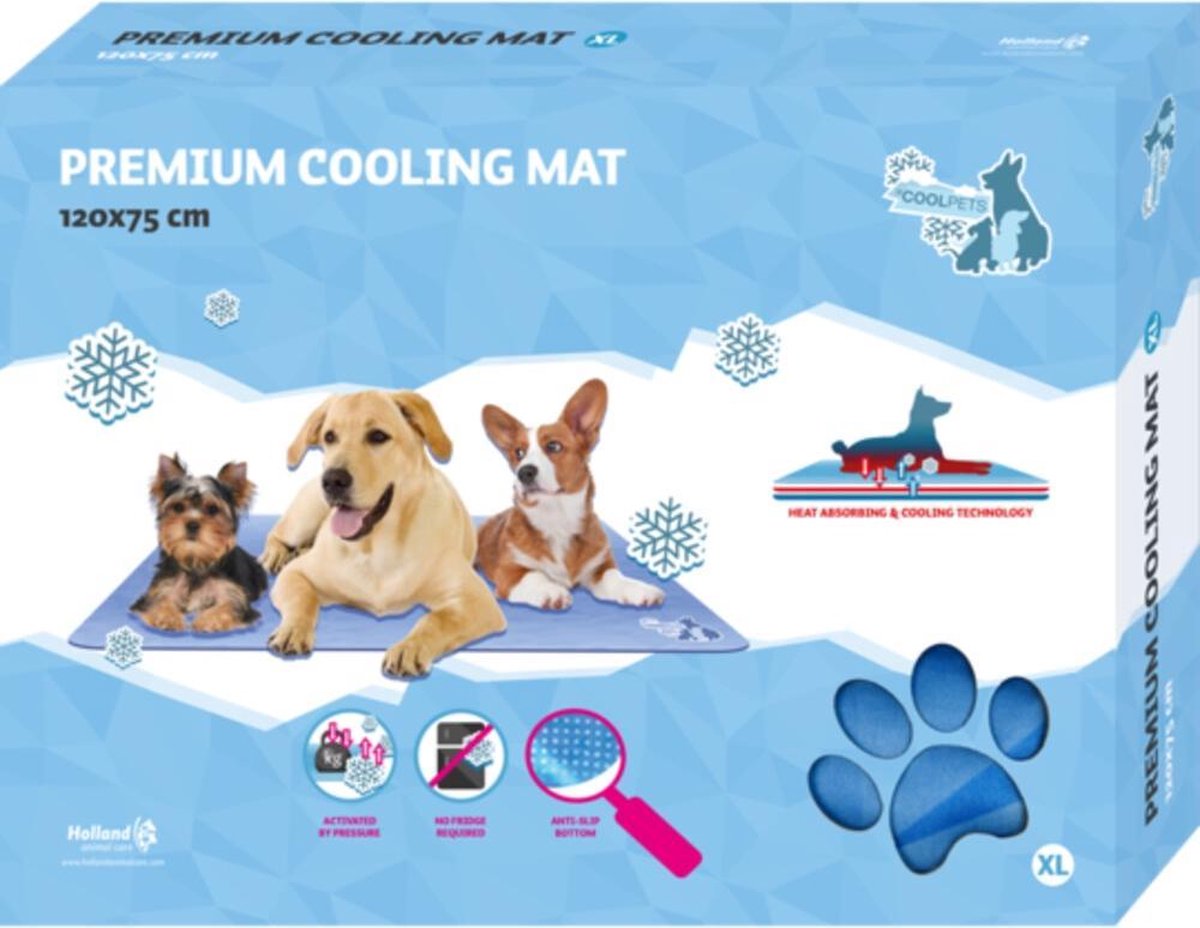 Coolpets Premium Cooling Mat  XLarge - 120x75 cm