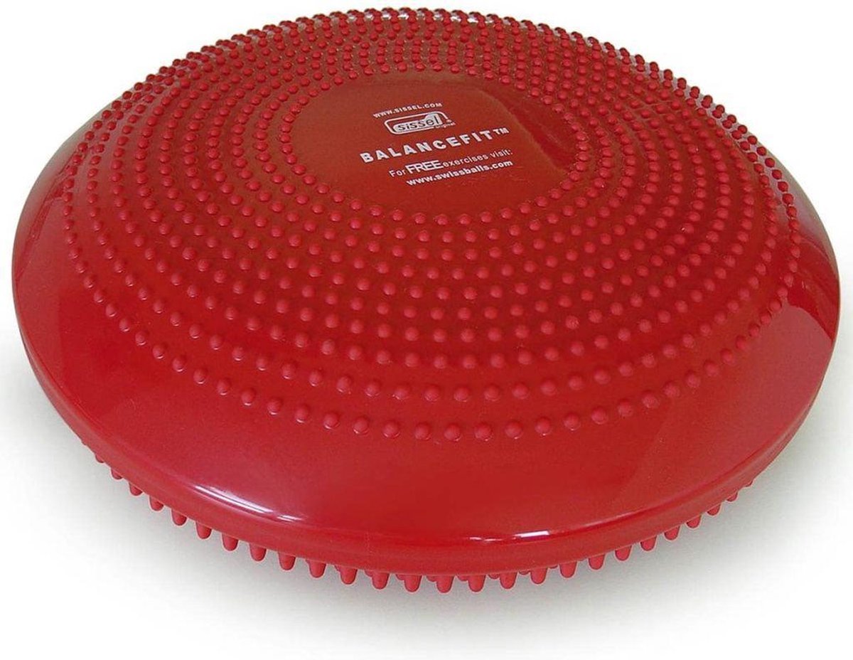 SISSEL® BALANCEFIT ‐ ø 32 cm ‐ rood Oefendiscus