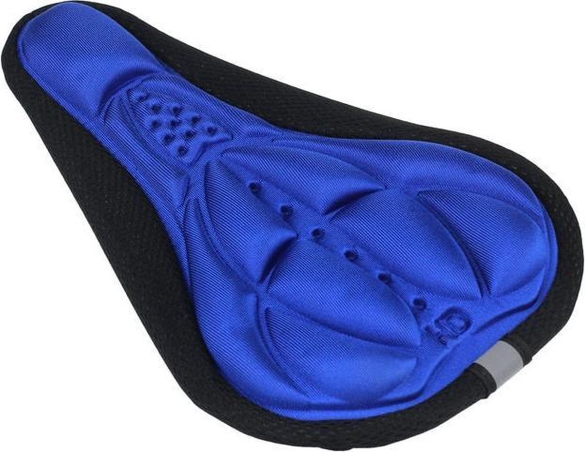 Gel fietszadel hoes | racefiets | mountainbike | blauw