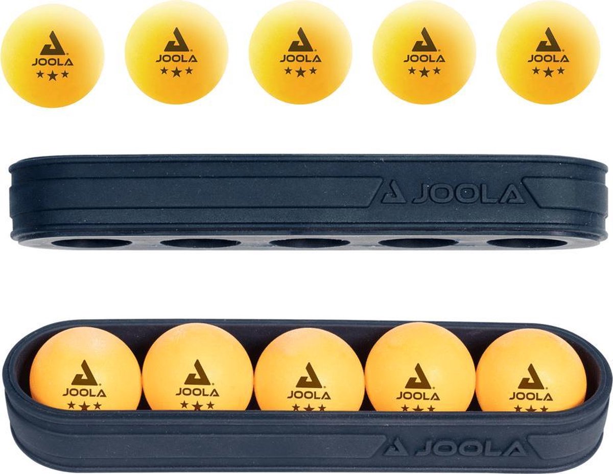 Joola - Magnetische Tafeltennisbal Houder - 2 stuks + 10x 3 ster ballen