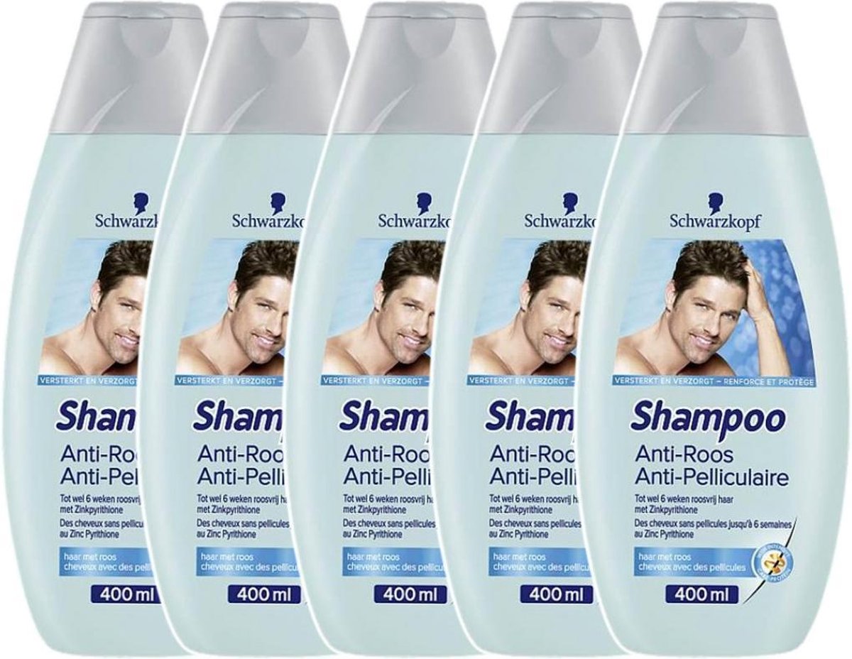 Schwarzkopf shampoo anti-roos - Voordeelverpakking 5 X 400 ml
