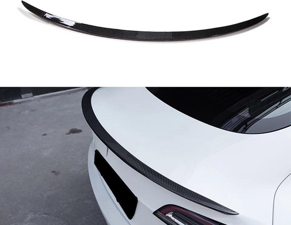 Tesla Model 3 Spoiler Carbon Performance Achterspoiler Auto Exterieur Accessoires Nederland België