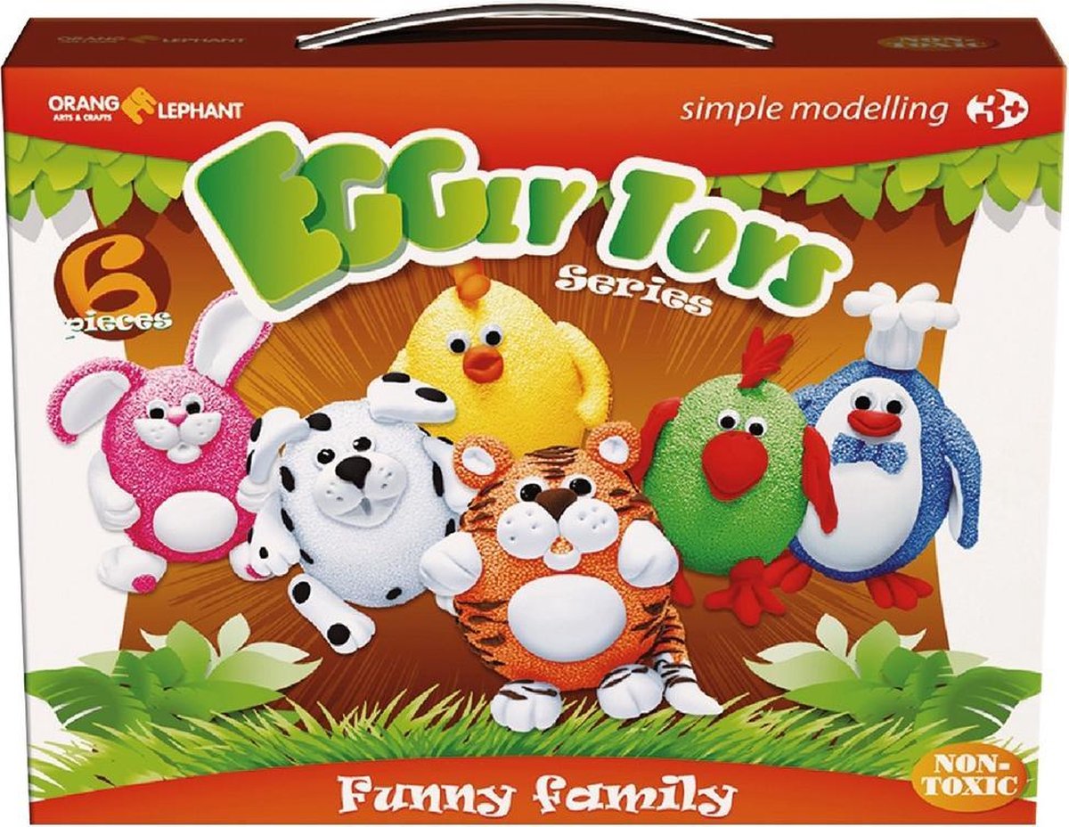 Klei - A-Ball Clay Funny Family