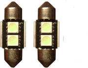 2 SMD Blauw Canbus LED binnenverlichting C5W 31mm