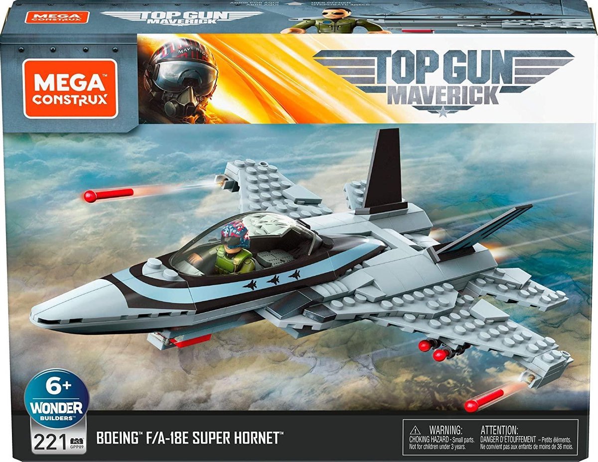 Mega Construx Top Gun: Super Hornet Maverick