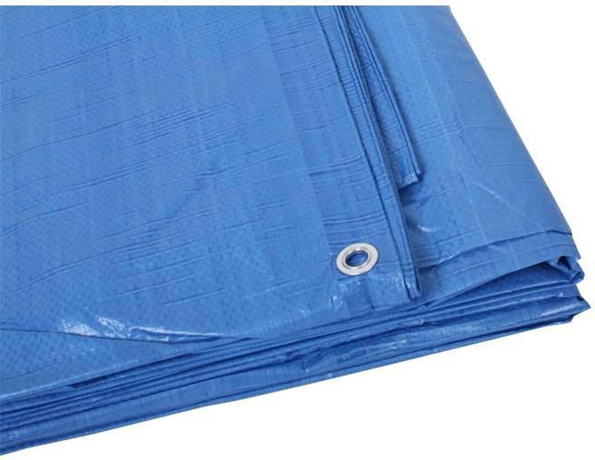 Dekkleed 3x5 meter blauw