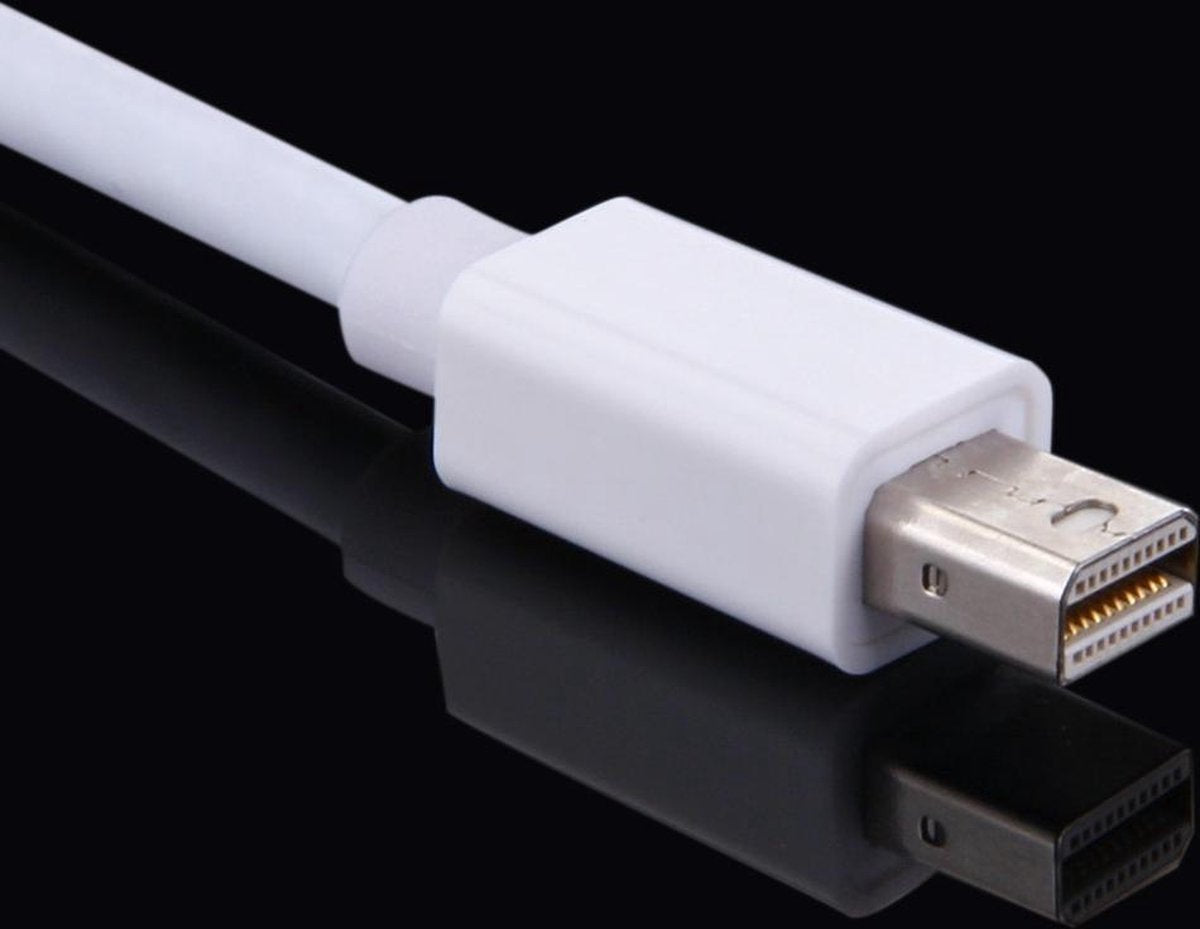 Mobigear Mini DisplayPort naar HDMI Kabel 1.8 Meter - Wit
