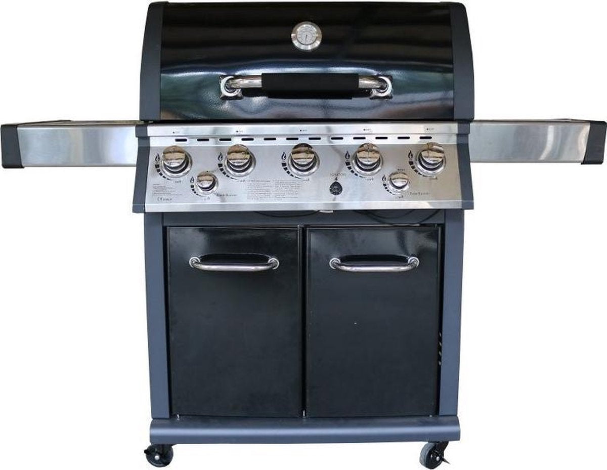 Fonteyn Arizona Barbecue - 5 branders - Zwart