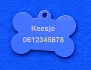 CombiCraft Penning / Hondenpenning Bot Blauw - Medium