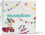 Snuffelbox Verjaardagsbox + Extra Speeltje - Hondencadeau - M+ - Voor Middelgrote Honden (8 - 20 kg)