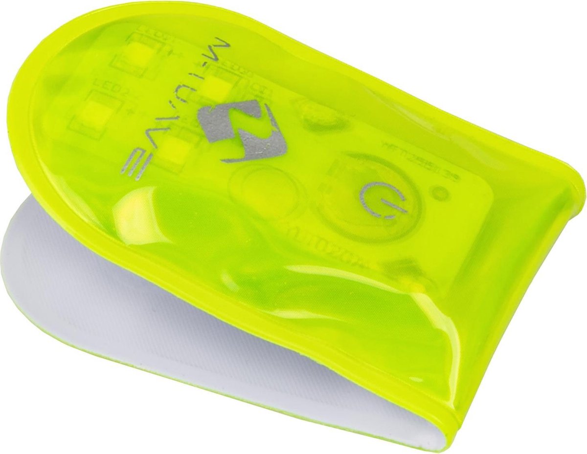 M-wave Reflectieclip Magnetisch Led Geel