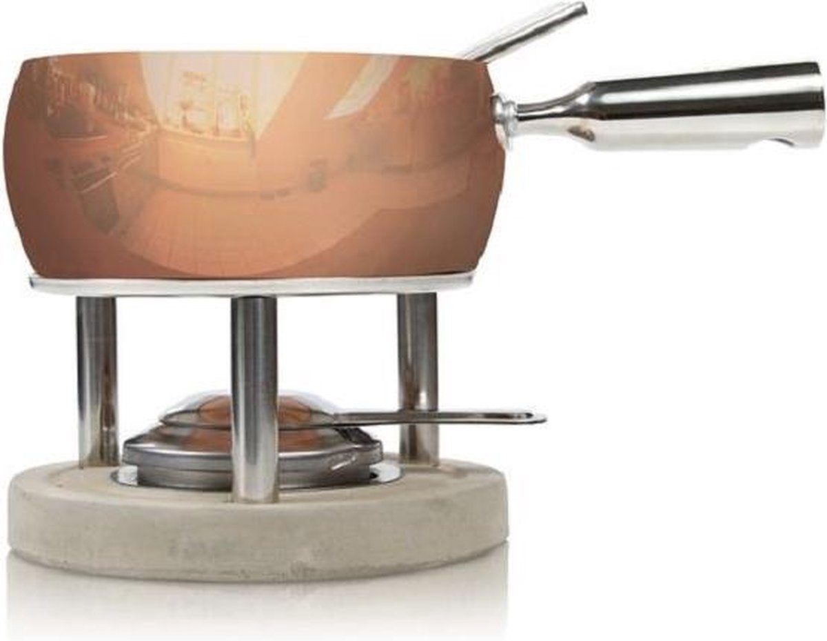 Boska Fondueset Koper - Kaas fondue - voor 1300 gram Kaas - 1