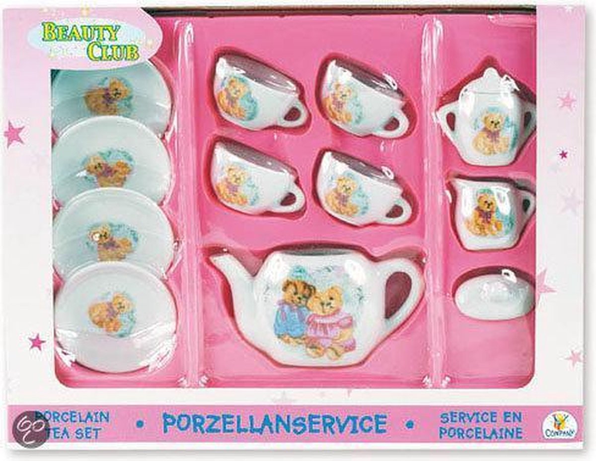 Beauty Club Porseleinen Theeservies