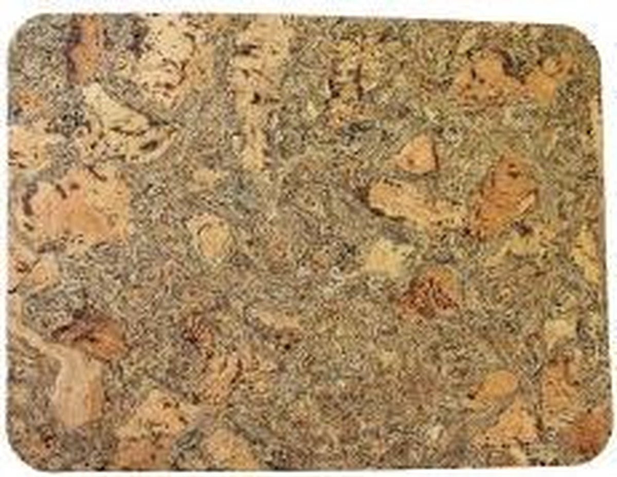 Placemats - kurk - vegan - duurzaam - origineel - recyclebaar - grove schors vlokken
