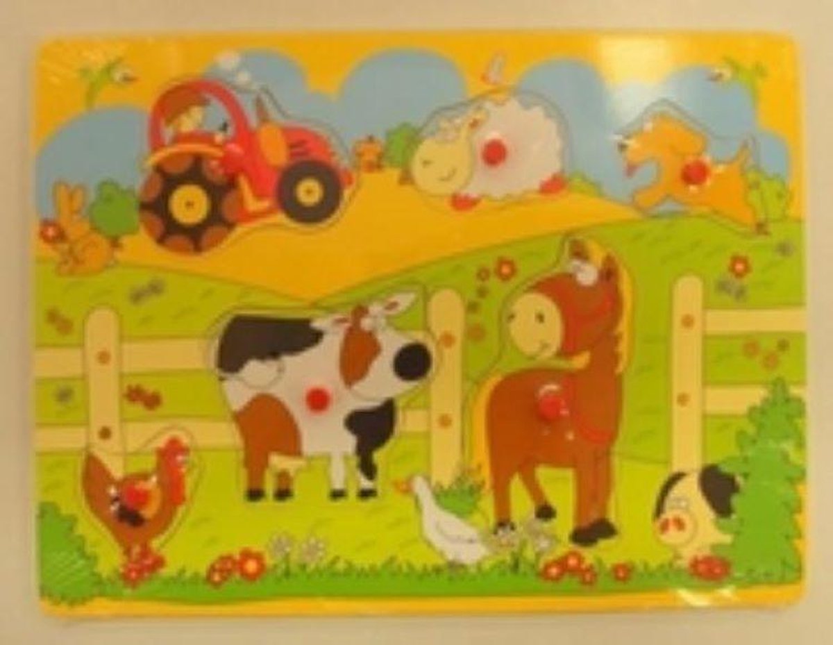 Knopjespuzzel Boerderij 1