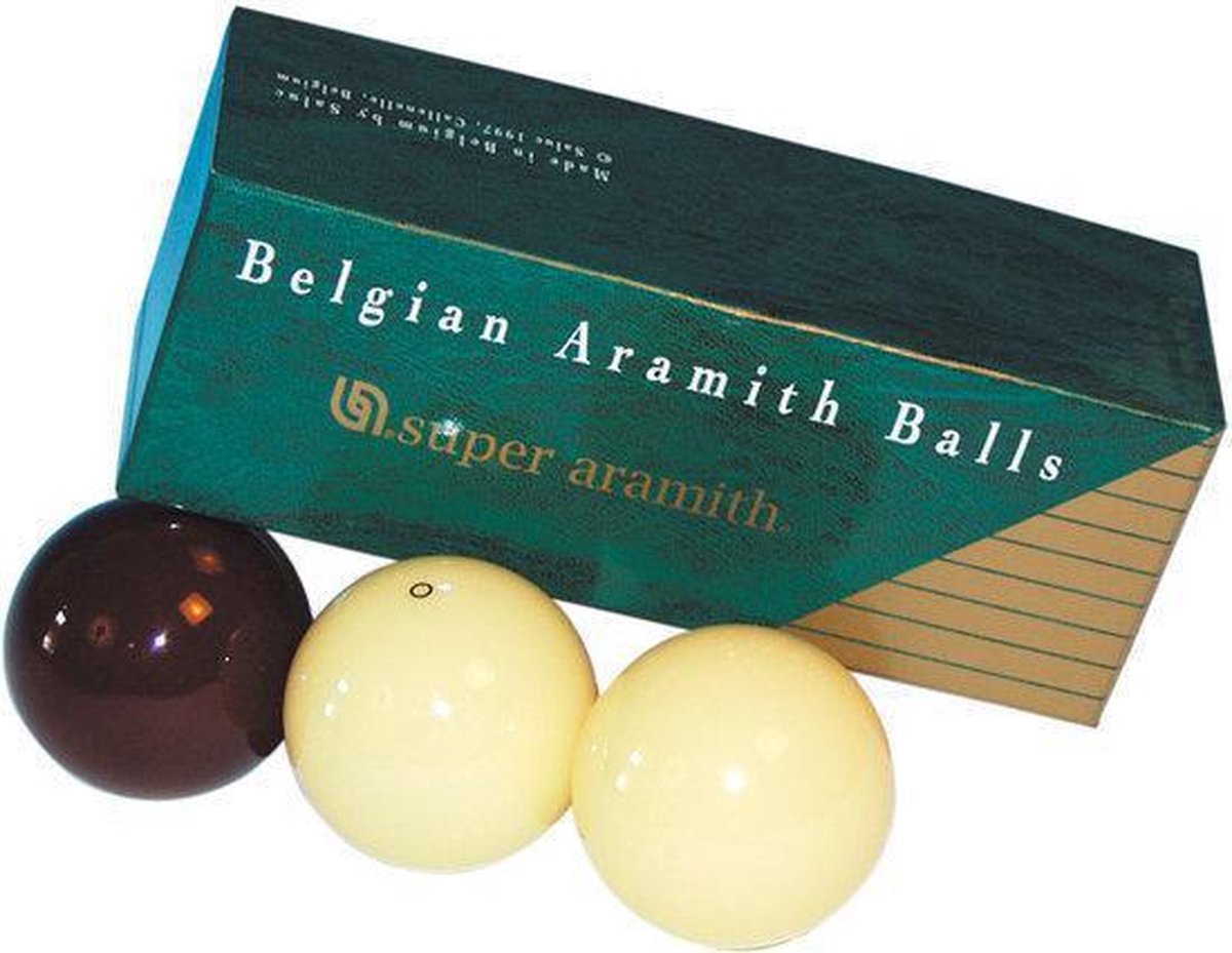 Super Aramith Dark Red Set