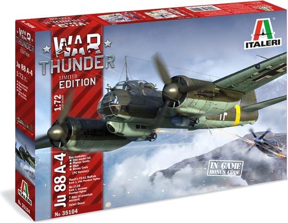 Italeri - Ju 88 A-4 1:72 (Ita35104)
