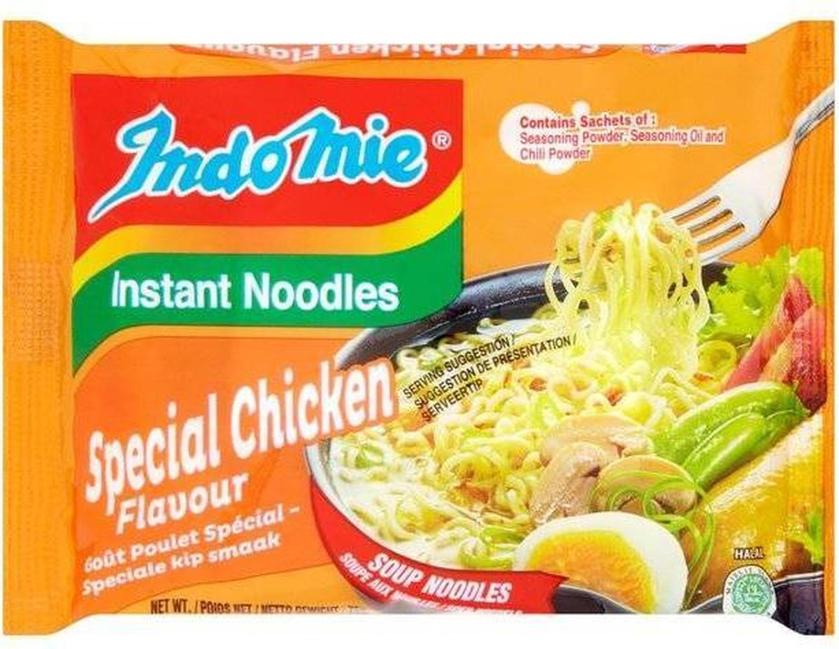 Indomie instant noodles Special Chicken Flavour 75g X 40