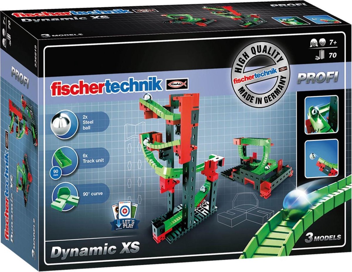 Fischertechnik Knikkerbaan Dynamic XS - Kunststof