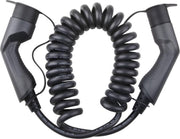 Besen spiraal laadkabel | 7.4 kW | type 2 naar type 2 stekkers | 5 meter