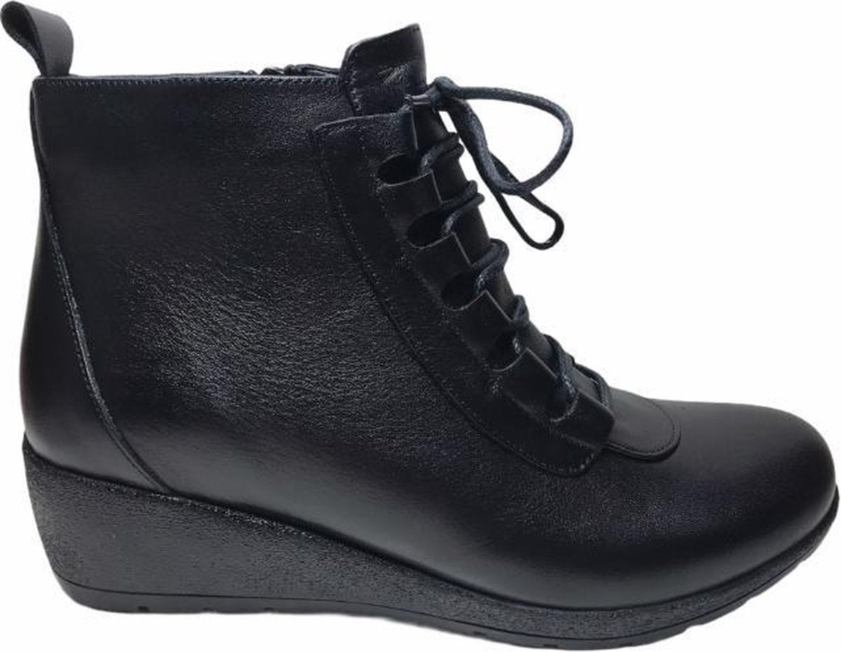 manlisa sierveter 5 cm sleehaklaarsje W932-4039 zwart mt 37